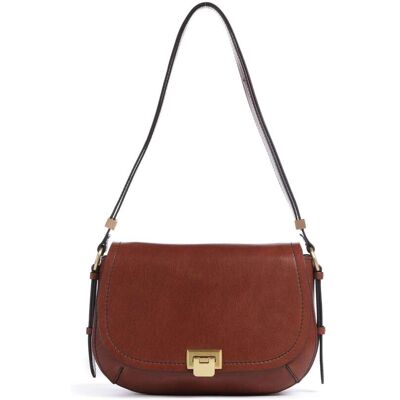 The Bridge Federica Schultertasche aus Leder, braun The Bridge Federica Schultertasche aus Leder, braun