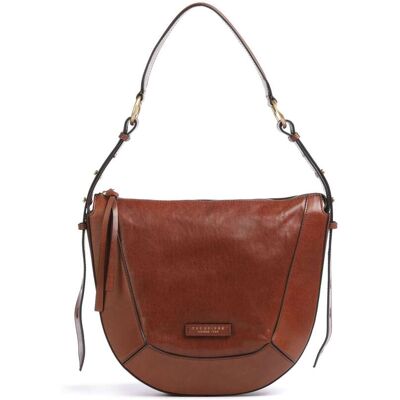 The Bridge Fedora Schultertasche aus Leder, braun The Bridge Fedora Schultertasche aus Leder, braun