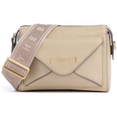 The Bridge Frida Umhängetasche aus Leder, beige The Bridge Frida Umhängetasche aus Leder, beige