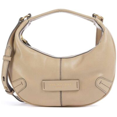 The Bridge Flavia Umhängetasche aus Leder, beige The Bridge Flavia Umhängetasche aus Leder, beige