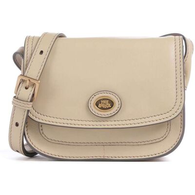 The Bridge Stodo Umhängetasche aus Leder, beige The Bridge Stodo Umhängetasche aus Leder, beige