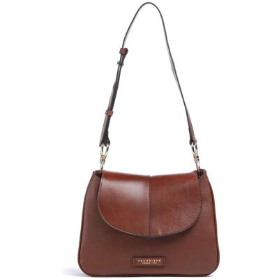 The Bridge Elisabetta Schultertasche aus Leder, braun The Bridge Elisabetta Schultertasche aus Leder, braun