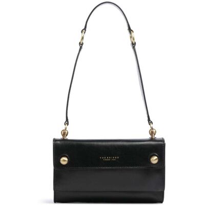 The Bridge Mara Schultertasche aus Leder, schwarz The Bridge Mara Schultertasche aus Leder, schwarz