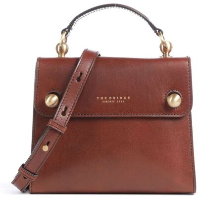 The Bridge Mara Handtasche aus Leder, braun The Bridge Mara Handtasche aus Leder, braun