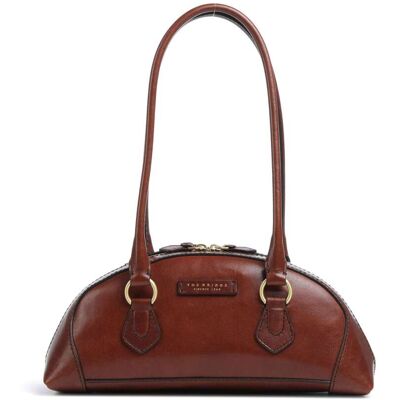 The Bridge Magda Schultertasche aus Leder, braun The Bridge Magda Schultertasche aus Leder, braun