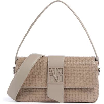 Armani Exchange Susy Soft Woven Schultertasche, braun Armani Exchange Susy Soft Woven Schultertasche, braun