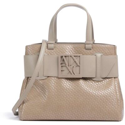 Armani Exchange Susy Soft Woven S Handtasche, braun Armani Exchange Susy Soft Woven S Handtasche, braun