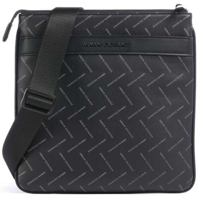 Armani Exchange Ginevra Printed Umhängetasche, schwarz Armani Exchange Ginevra Printed Umhängetasche, schwarz