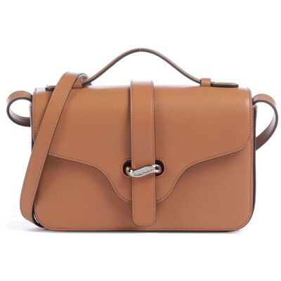 Giorgio Armani Emporio Armani Costanza Umhängetasche aus Leder, braun Giorgio Armani Emporio Armani Costanza Umhängetasche aus Leder, braun