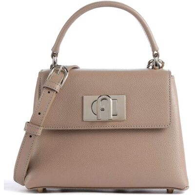 Furla 1927 Mini Handtasche aus Leder, braun Furla 1927 Mini Handtasche aus Leder, braun