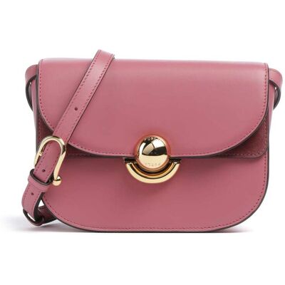 Furla Sfera Mini Umhängetasche aus Leder, pink Furla Sfera Mini Umhängetasche aus Leder, pink