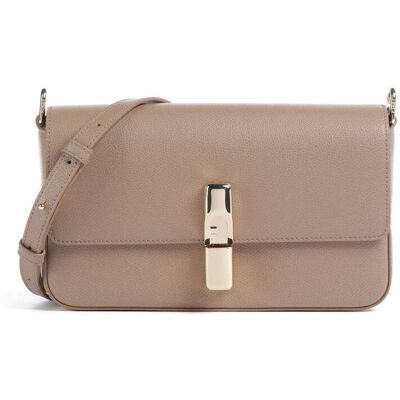 Furla Iride S Umhängetasche aus Leder, braun Furla Iride S Umhängetasche aus Leder, braun
