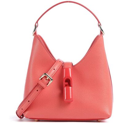 Furla Iride Mini Umhängetasche aus Leder, orange Furla Iride Mini Umhängetasche aus Leder, orange
