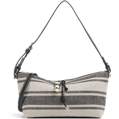 Furla Debby Mini Schultertasche, beige,blau Furla Debby Mini Schultertasche, beige,blau