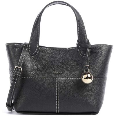 Furla Primrose Mini Handtasche aus Leder, schwarz Furla Primrose Mini Handtasche aus Leder, schwarz