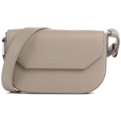 Giorgio Armani Emporio Armani 24/7 Mini Umhängetasche aus Leder, braun Giorgio Armani Emporio Armani 24/7 Mini Umhängetasche aus Leder, braun