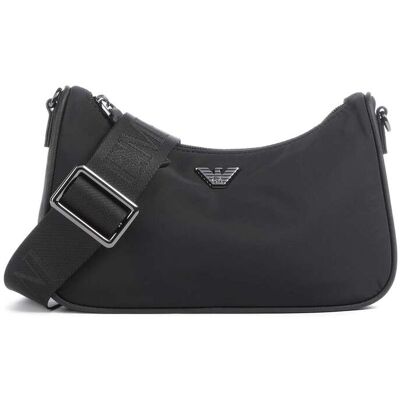 Giorgio Armani Emporio Armani Nylon Recycled Umhängetasche, schwarz Giorgio Armani Emporio Armani Nylon Recycled Umhängetasche, schwarz