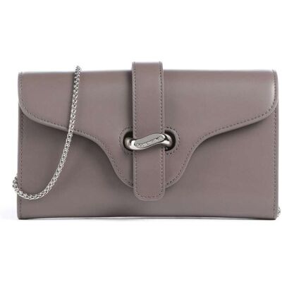 Giorgio Armani Emporio Armani Costanza Umhängetasche aus Leder, braun Giorgio Armani Emporio Armani Costanza Umhängetasche aus Leder, braun