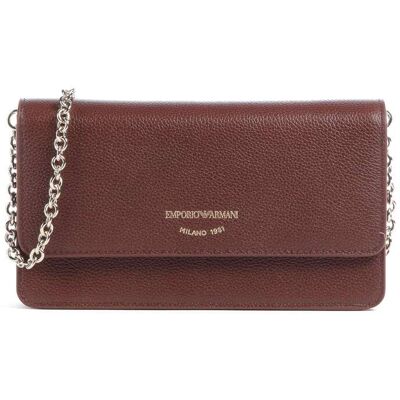 Giorgio Armani Emporio Armani Vivienne Umhängetasche aus Leder, rot Giorgio Armani Emporio Armani Vivienne Umhängetasche aus Leder, rot