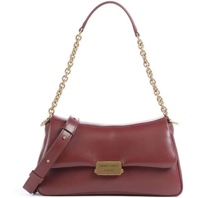 Giorgio Armani Emporio Armani Cassandra M Schultertasche aus Leder, braun Giorgio Armani Emporio Armani Cassandra M Schultertasche aus Leder, braun