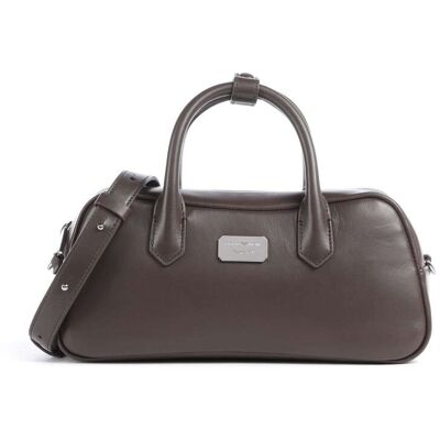 Giorgio Armani Emporio Armani Cassandra M Handtasche aus Leder, braun Giorgio Armani Emporio Armani Cassandra M Handtasche aus Leder, braun