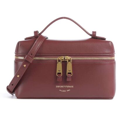 Giorgio Armani Emporio Armani Lilly Umhängetasche aus Leder, braun Giorgio Armani Emporio Armani Lilly Umhängetasche aus Leder, braun