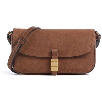 Pinko Saddle Flat Umhängetasche aus Leder, braun Pinko Saddle Flat Umhängetasche aus Leder, braun