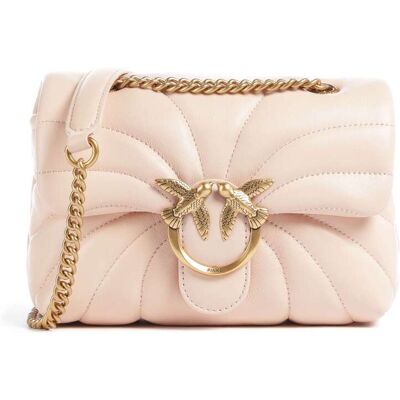 Pinko Love Puff Mini Schultertasche aus Leder, pink Pinko Love Puff Mini Schultertasche aus Leder, pink