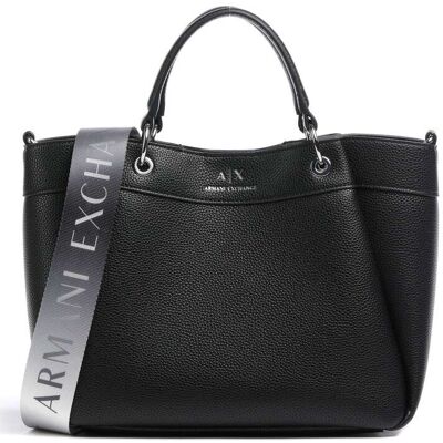 Armani Exchange Wave M Handtasche, schwarz Armani Exchange Wave M Handtasche, schwarz