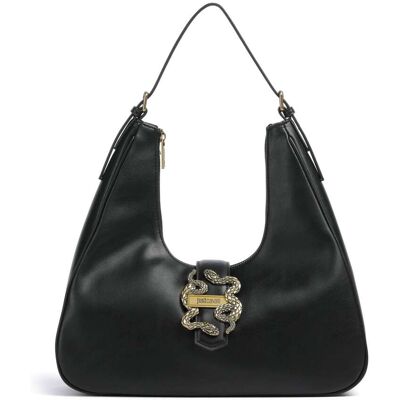 Just Cavalli Iconic Snakes Beuteltasche, schwarz Just Cavalli Iconic Snakes Beuteltasche, schwarz