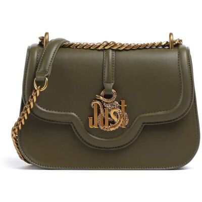 Just Cavalli Just Snake Schultertasche, oliv Just Cavalli Just Snake Schultertasche, oliv
