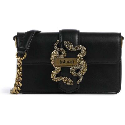 Just Cavalli Iconic Snakes Umhängetasche, schwarz Just Cavalli Iconic Snakes Umhängetasche, schwarz
