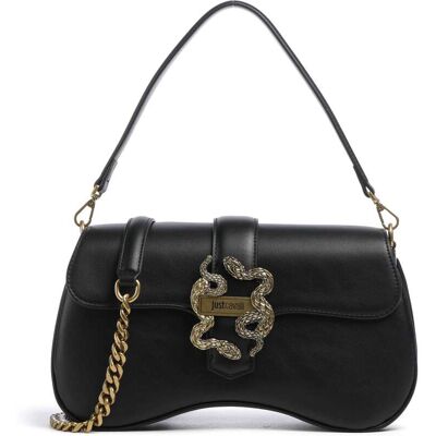 Just Cavalli Iconic Snakes Schultertasche, schwarz Just Cavalli Iconic Snakes Schultertasche, schwarz