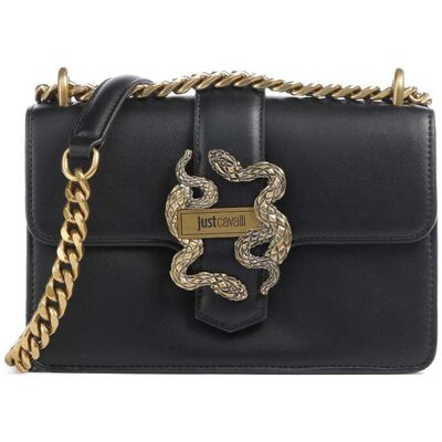 Just Cavalli Iconic Snakes Schultertasche, schwarz Just Cavalli Iconic Snakes Schultertasche, schwarz
