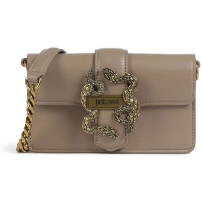 Just Cavalli Iconic Snakes Umhängetasche, braun Just Cavalli Iconic Snakes Umhängetasche, braun