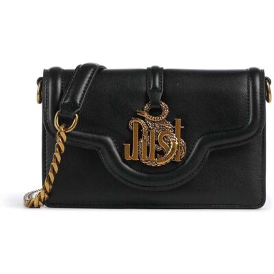 Just Cavalli Just Snake Umhängetasche, schwarz Just Cavalli Just Snake Umhängetasche, schwarz