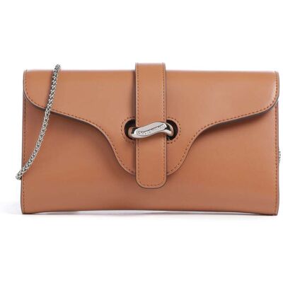 Giorgio Armani Emporio Armani Costanza Umhängetasche aus Leder, braun Giorgio Armani Emporio Armani Costanza Umhängetasche aus Leder, braun