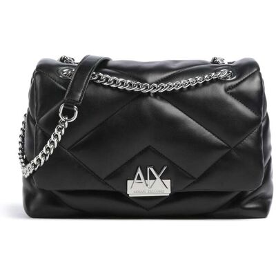Armani Exchange Vicky M Schultertasche, schwarz Armani Exchange Vicky M Schultertasche, schwarz