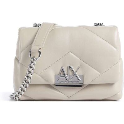 Armani Exchange Vicky Mini Umhängetasche, beige Armani Exchange Vicky Mini Umhängetasche, beige