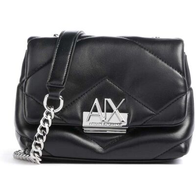 Armani Exchange Vicky Mini Umhängetasche, schwarz Armani Exchange Vicky Mini Umhängetasche, schwarz