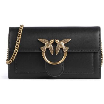 Pinko Love One Geldbörse, schwarz Pinko Love One Geldbörse, schwarz