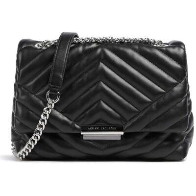 Armani Exchange Victoria M Schultertasche, schwarz Armani Exchange Victoria M Schultertasche, schwarz