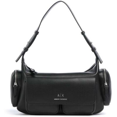 Armani Exchange Rachel M Schultertasche, schwarz Armani Exchange Rachel M Schultertasche, schwarz
