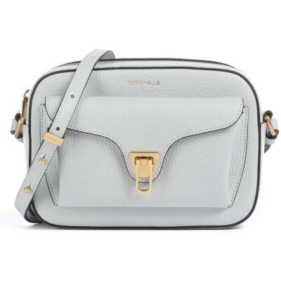 Coccinelle Beat Soft Umhängetasche aus Leder, blau Coccinelle Beat Soft Umhängetasche aus Leder, blau