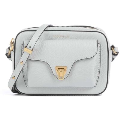 Coccinelle Beat Soft Umhängetasche aus Leder, blau Coccinelle Beat Soft Umhängetasche aus Leder, blau