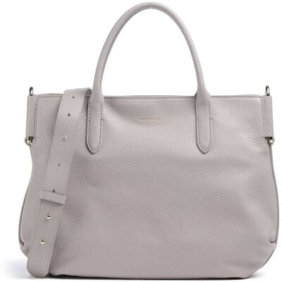 Coccinelle Rebekka Handtasche aus Leder, grau Coccinelle Rebekka Handtasche aus Leder, grau
