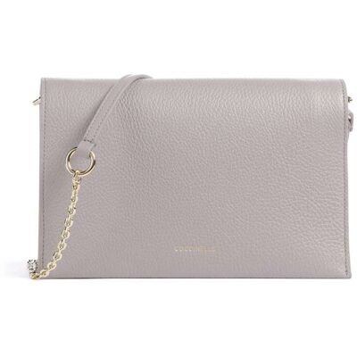 Coccinelle Dandy Umhängetasche aus Leder, grau Coccinelle Dandy Umhängetasche aus Leder, grau