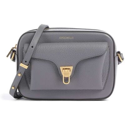 Coccinelle Beat Soft Umhängetasche aus Leder, blau Coccinelle Beat Soft Umhängetasche aus Leder, blau