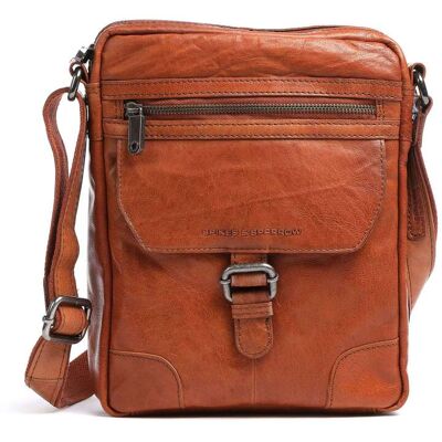 Spikes & Sparrow Bronco Nebraska Umhängetasche aus Leder, braun Spikes & Sparrow Bronco Nebraska Umhängetasche aus Leder, braun