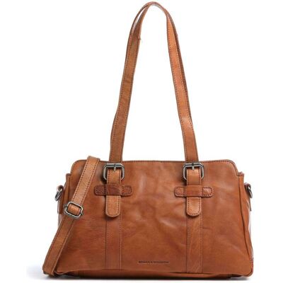 Spikes & Sparrow Bronco Schultertasche aus Leder, braun Spikes & Sparrow Bronco Schultertasche aus Leder, braun